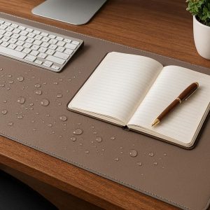 Waterproof PU Leather Desk Blotter for Home Office Writing