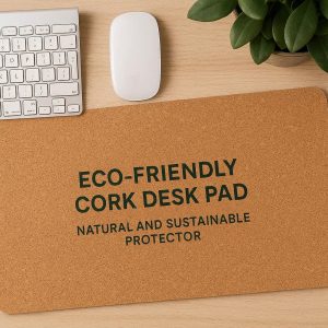 Eco Friendly Cork Desk Pad Natural and Sustainable Protector